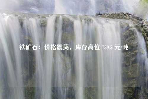 铁矿石：价格震荡，库存高位 759.5 元/吨