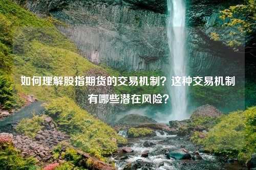 如何理解股指期货的交易机制？这种交易机制有哪些潜在风险？