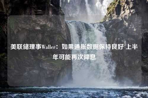 美联储理事Waller：如果通胀数据保持良好 上半年可能再次降息